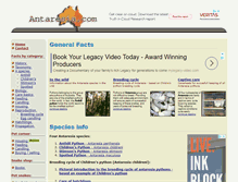 Tablet Screenshot of antaresia.com